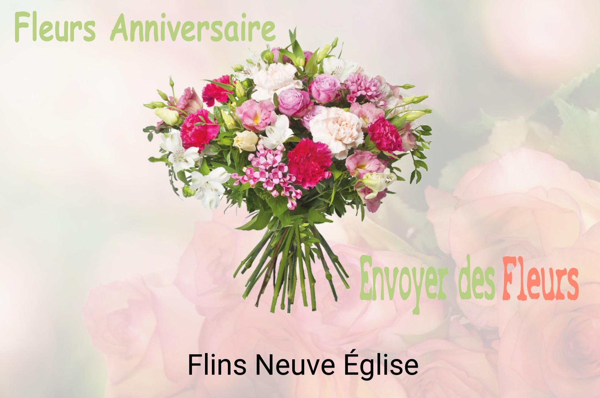 Bouquet de fleurs d’anniversaire livré à Flins-Neuve-Église