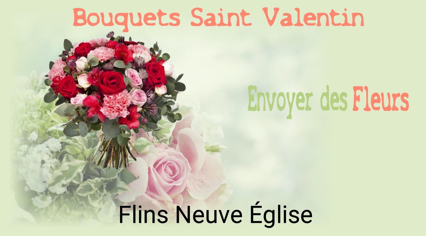 Roses de Saint-Valentin livrées à Flins-Neuve-Église